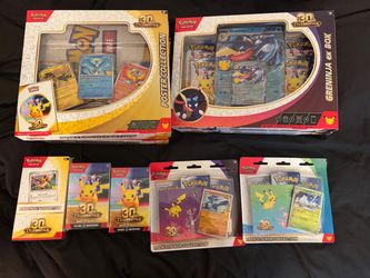 Pokemon 30th Anniversary Product