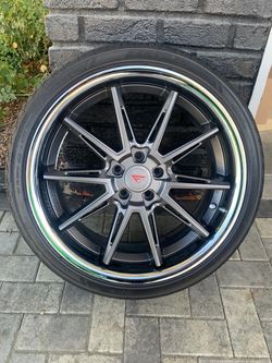Ferada 20” wheels rims and tires Like new condition