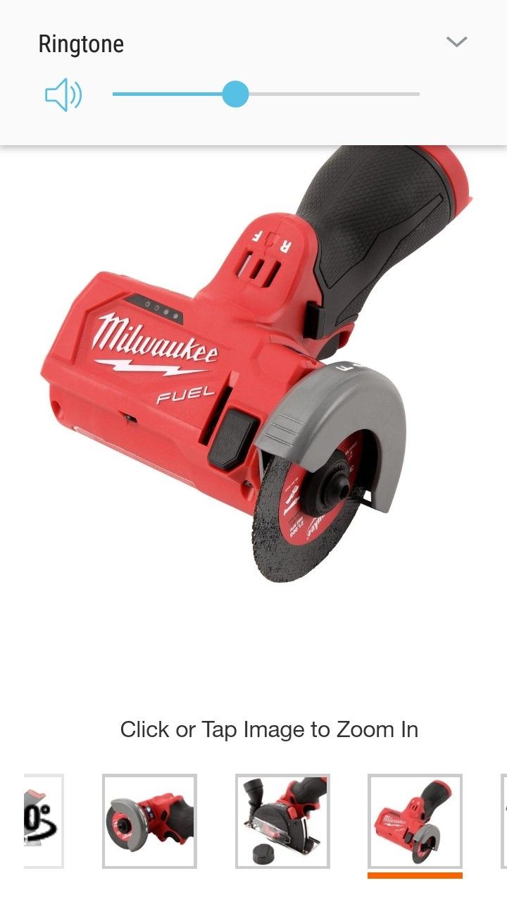 Brand new in box. Milwaukee M12 FUEL 12-Volt 3 in. Lithium-Ion Brushless Cordless Cut Off Saw (Tool-Only)