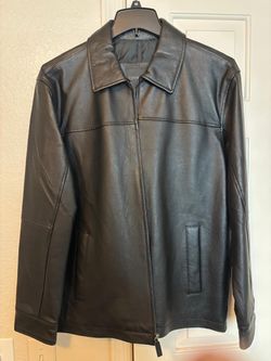 Covington Men’s Leather Jacket Medium