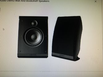 Polk Audio Owm3 Wall and Bookshelf Speakers
