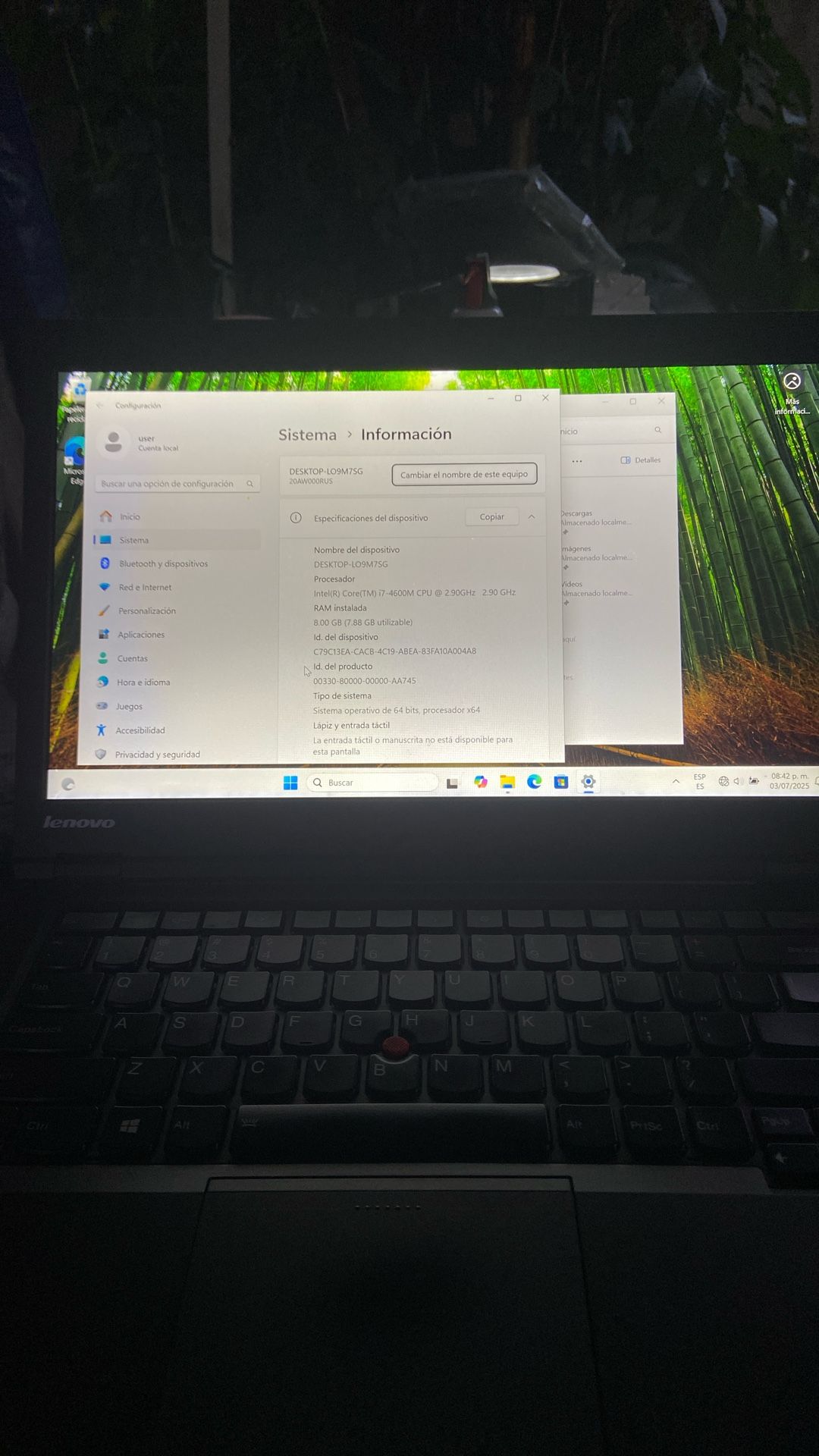 Laptop Lenovo