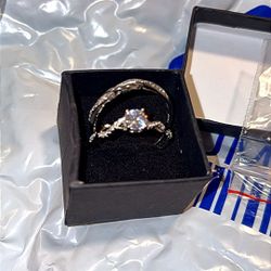 Wedding Ring Set - Size 14 (NEW)