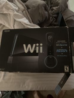 Black Nintendo Wii