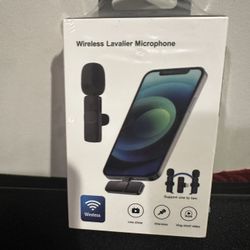 Wireless Lavalier Microphone Set For iPhone 