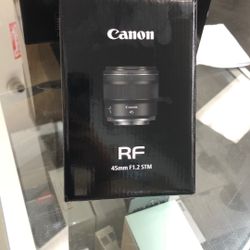 Canon Lens RF 45mm F1.2 STM