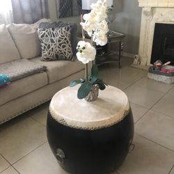 Drum Side Table 