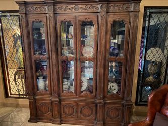 Vintage Display Cabinet by Heritage “Tour the France”