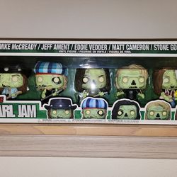 Zombie Pearl Jam 5 Pack GITD Glow FUNKO POP Limited Edition EXCLUSIVE