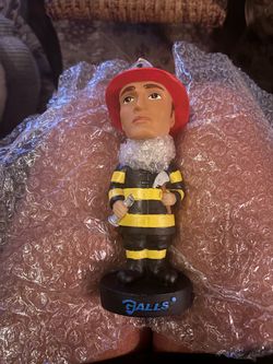 Galls Firefighter Bobblehead Figure