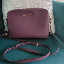 Michael Kors saffiano leather crossbody bag 
