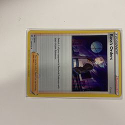 Pokemon Boss,s Orders