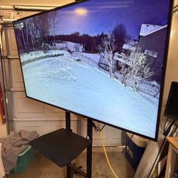 65” Sony Bravia TV With Roller Stand