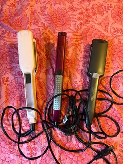 Pink Wavy Talk Straighter, 2 of Infiniti Pro Straighteners