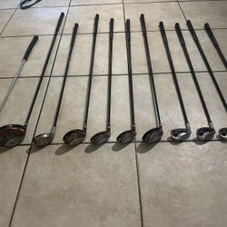 LEFT HANDED Complete Golf Club Set - 11 Clubs (Beginner Friendly)