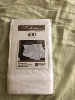 Brand New White Pillow cases