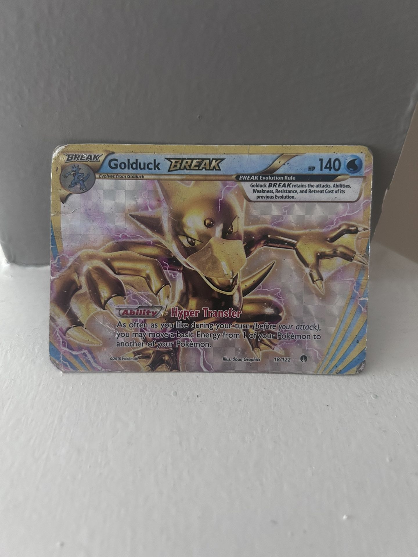Pokemon Golduck Breakpoint XY 18/122 Ultra Rare