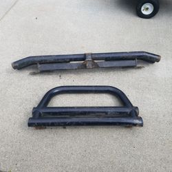 Jeep Yj Front and Rear Smitty Built Bumper 