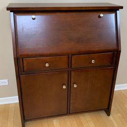  Fold Out Desk And Cabinet 