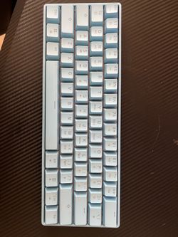 HK gaming Baby Blue keyboard