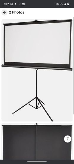 Insignia™ - 75" Tripod Projector Screen 