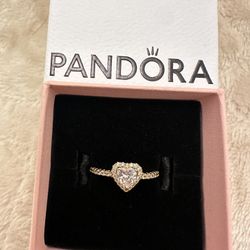 Pandora Rapunzel Ring Size 7