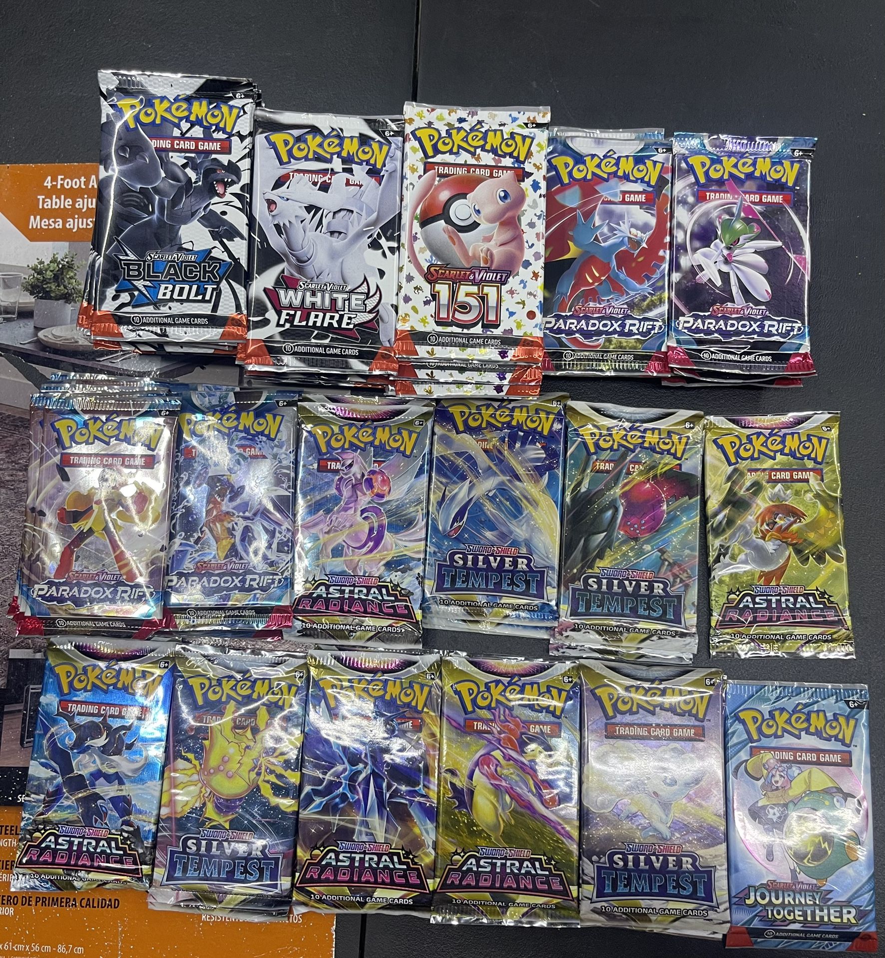 POKÉMON BOOSTER PACKS