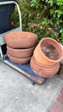 Clay Garden Pots