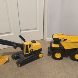 Large CAT Construction Vehicles