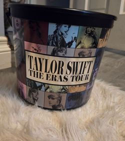 Taylor swift eras tour collectors popcorn bucket