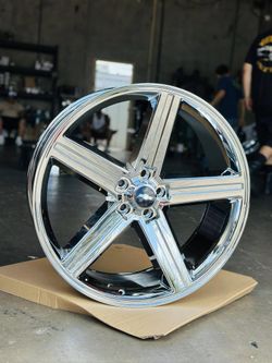 24" chrome iroc wheels in stocl we offer 120 days payment option