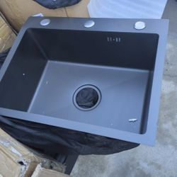Sink Black Steel