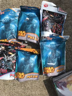 Star Wars puzzles $1 each