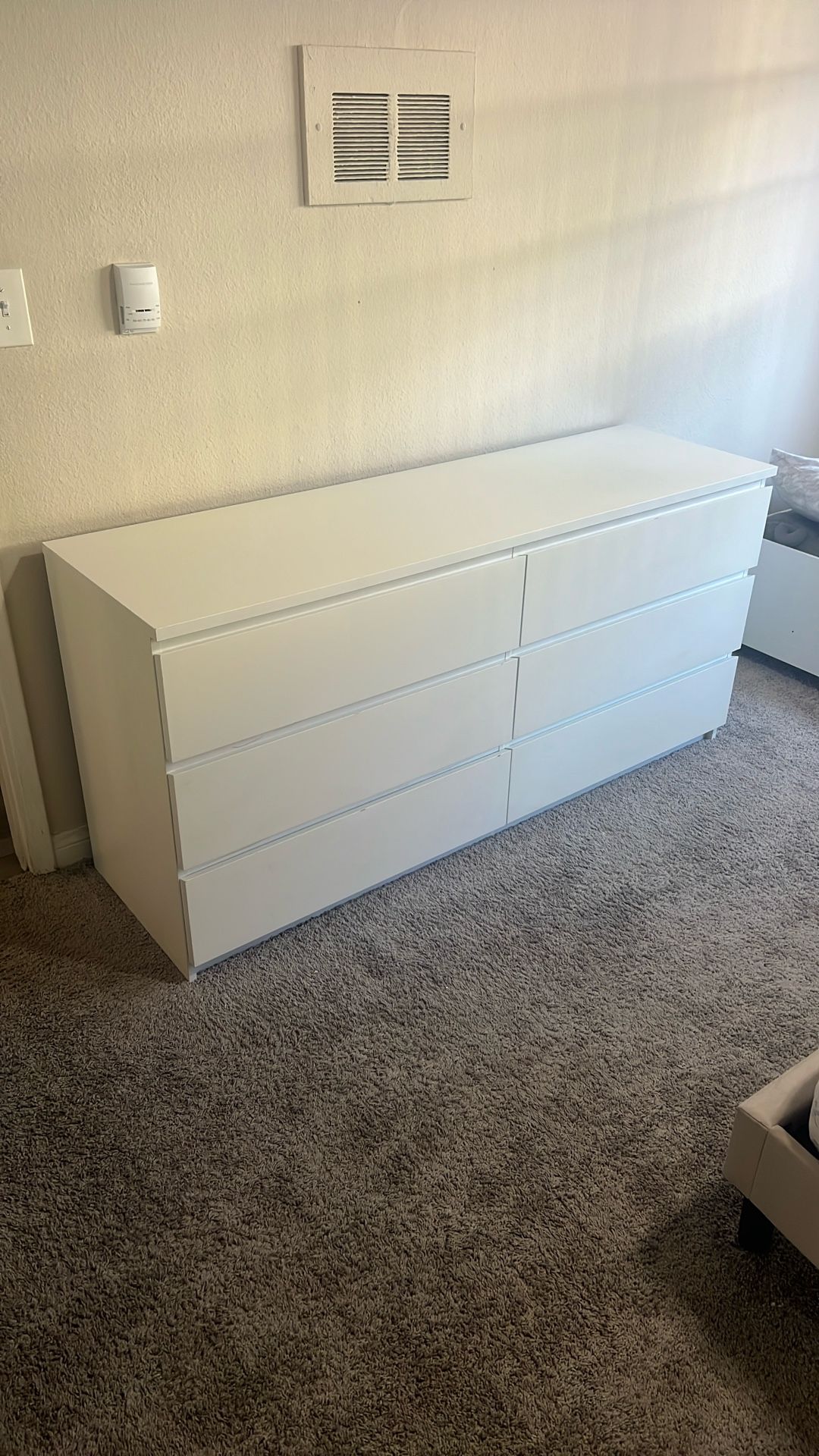 White Ikea Dresser
