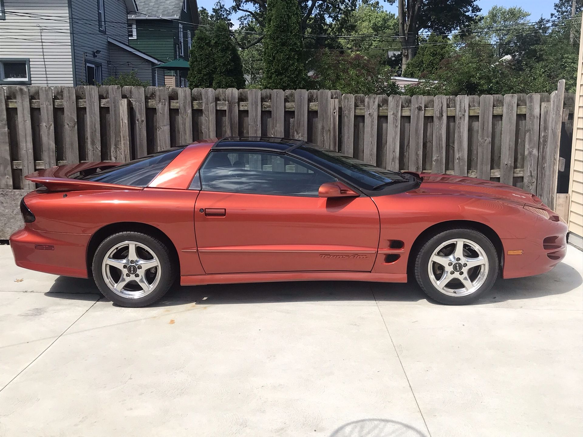 2001 Trans Am WS6, 63k miles SOM orange, 1 of 130.