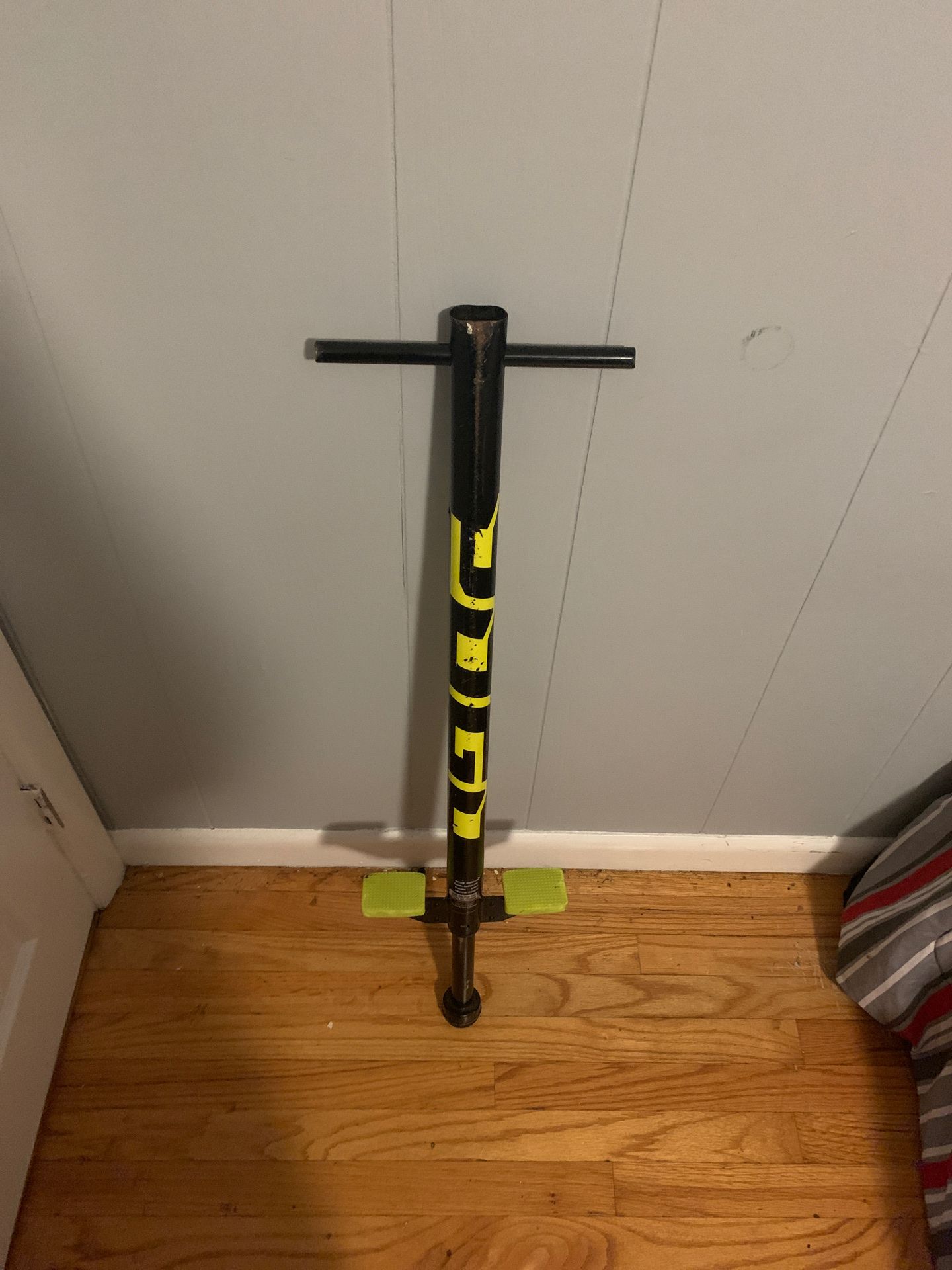 A pogo stick