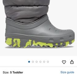 Croc Boots 11c 