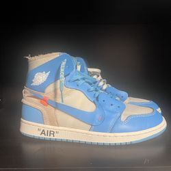 Off White Jordan 1 Unc 