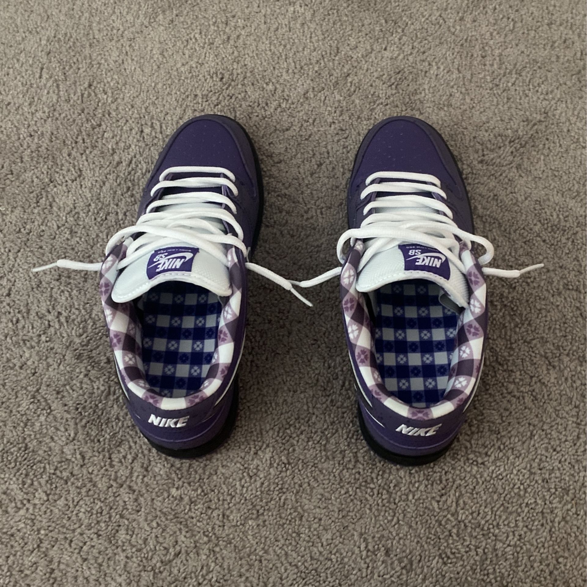 nike sb purple lobsters