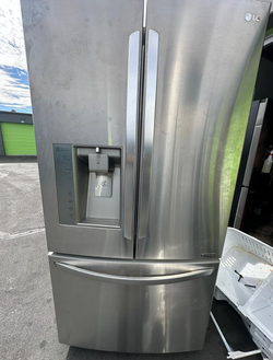 LG 3-Door Fridge with IceMaker and EnergyStar
