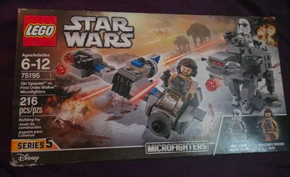 Lego Star Wars Ski Speeder Vs. First Order Walker Microfighters