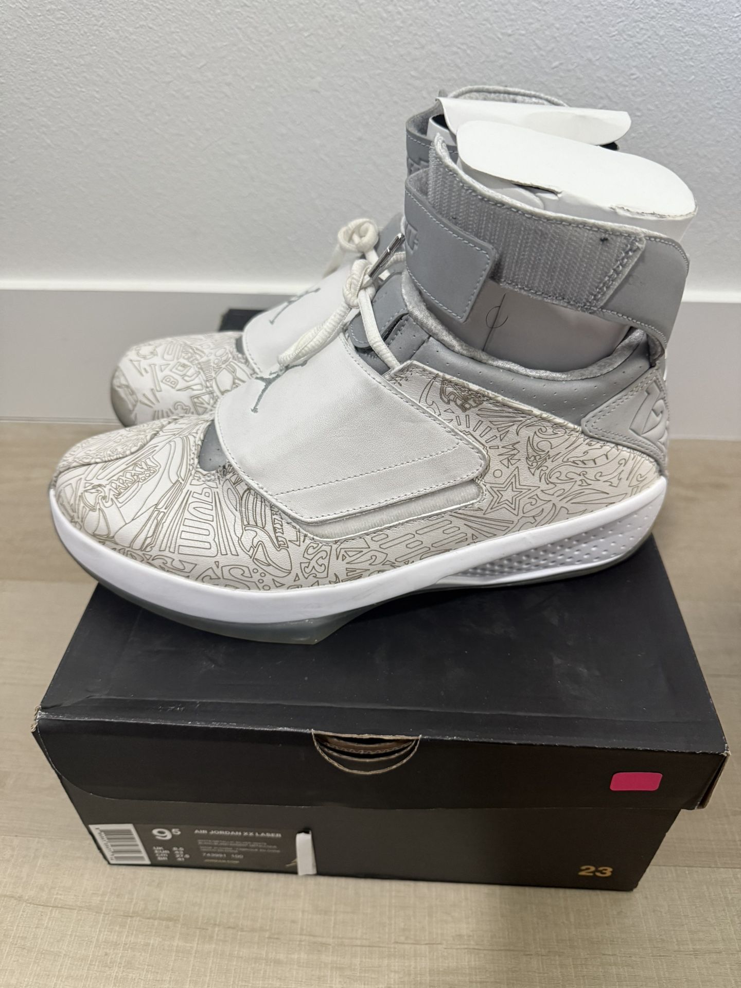 Air Jordan XX 20 Laser 30th Anniversary 2015 Sz 9.5