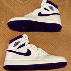 Women’s Size 11 Men’s Size 9.5 - Air Jordan 1 OG High Court Purple W