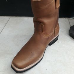 Botas de Piel De México Cómodas Para Trabajar 