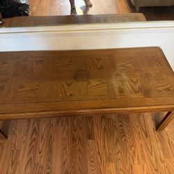 Coffee Table & Matching And Tables