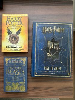 Harry Potter Hardcover Books (3)