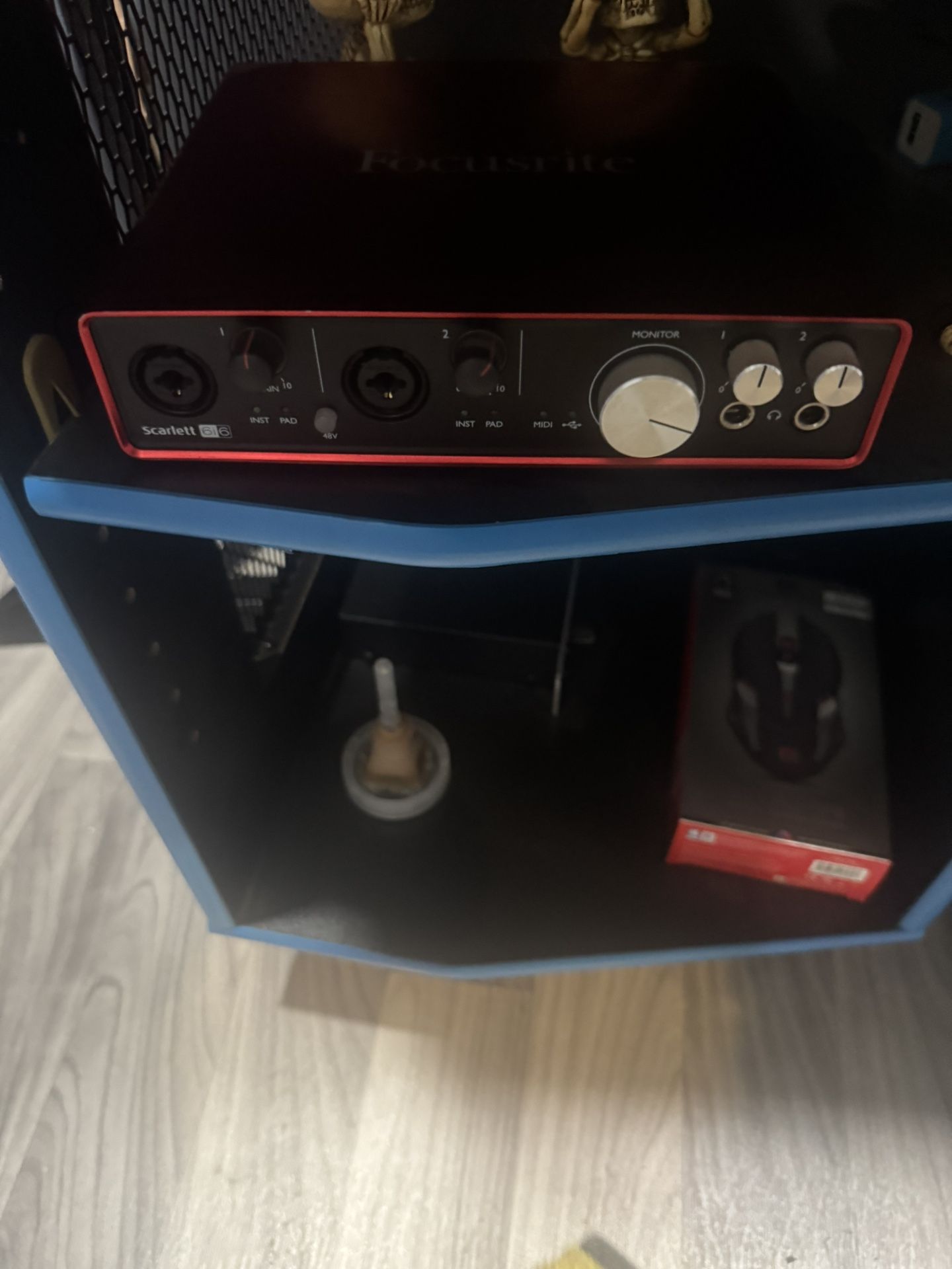 Studio Recording Interface 4 Channels Output Monitor