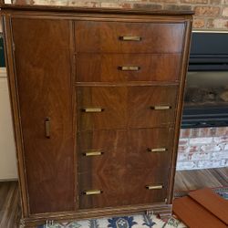 Antique Chifforobe Armoire  Wardrobe Dresser