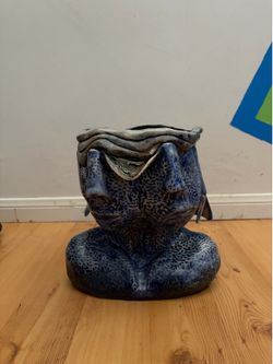 Handmade Ceramic Multi-Face Pitcher