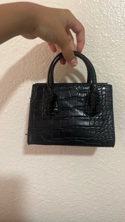 Mini black purse